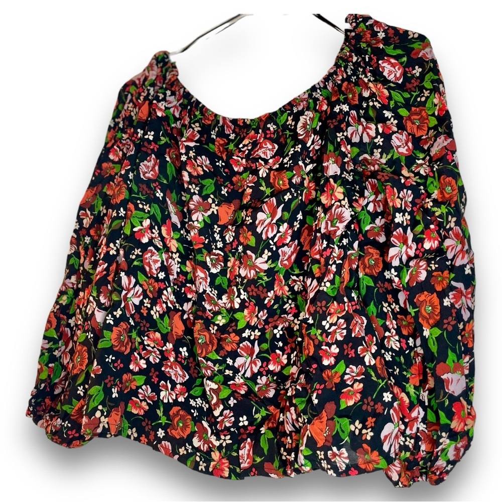Floral Off the shoulder H&M Top